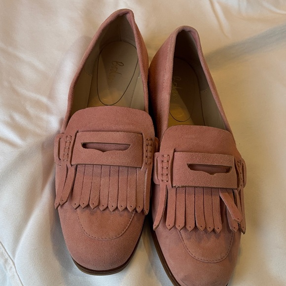 Boden Shoes - Boden Dusty Pink Suede Loafers